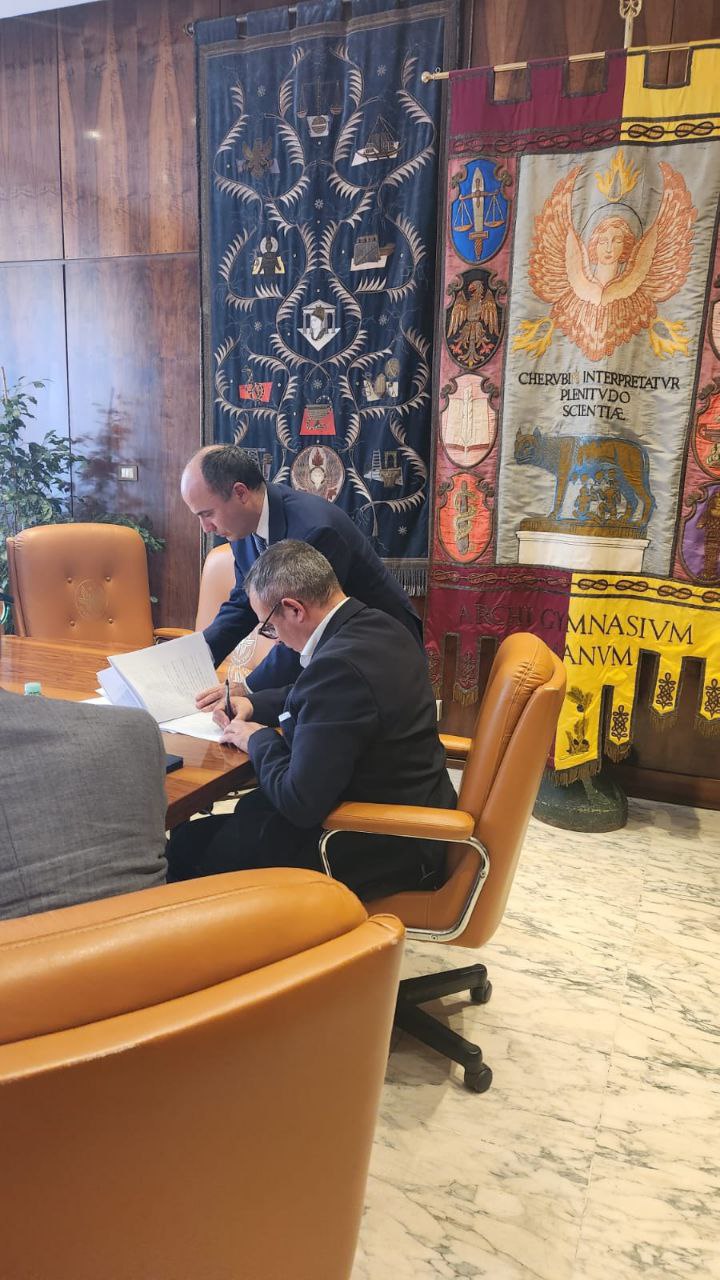 Nuove tecnologie. Protocollo d’intesa con la Sapienza di Roma Nuove tecnologie. Protocollo d’intesa con la Sapienza di Roma