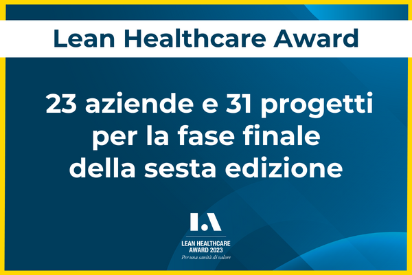 Lean Health Award 2023. ASL di Nuoro in finale Lean Health Award 2023. ASL di Nuoro in finale