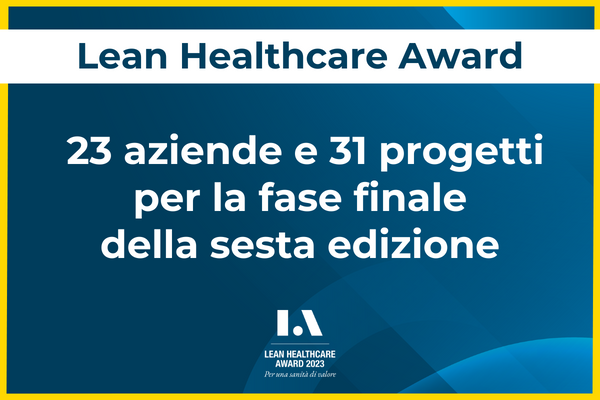 Lean Health Award 2023. ASL di Nuoro in finale