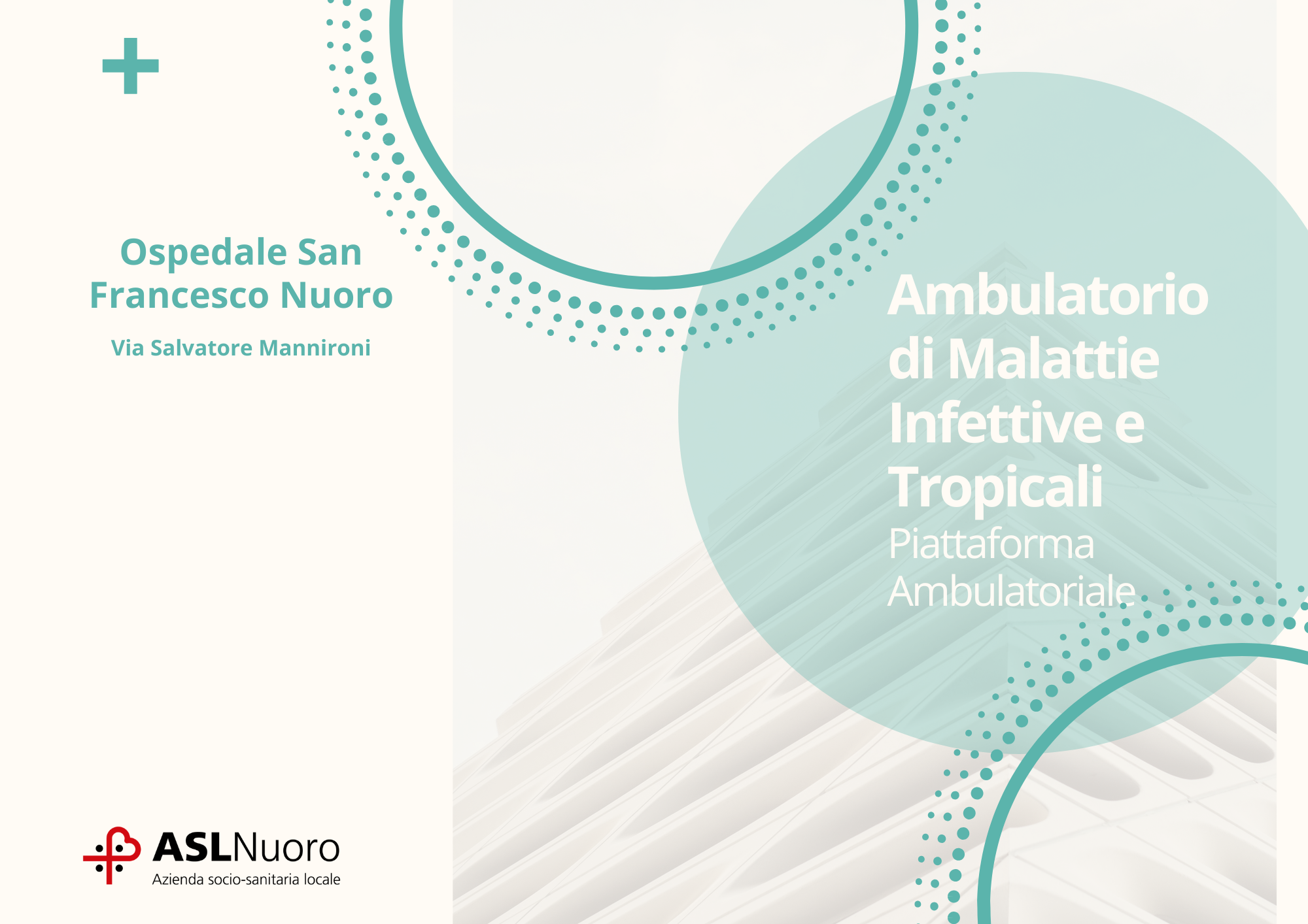 Malattie Infettive e Tropicali. Il nuovo ambulatorio dal 2 maggio Malattie Infettive e Tropicali. Il nuovo ambulatorio dal 2 maggio