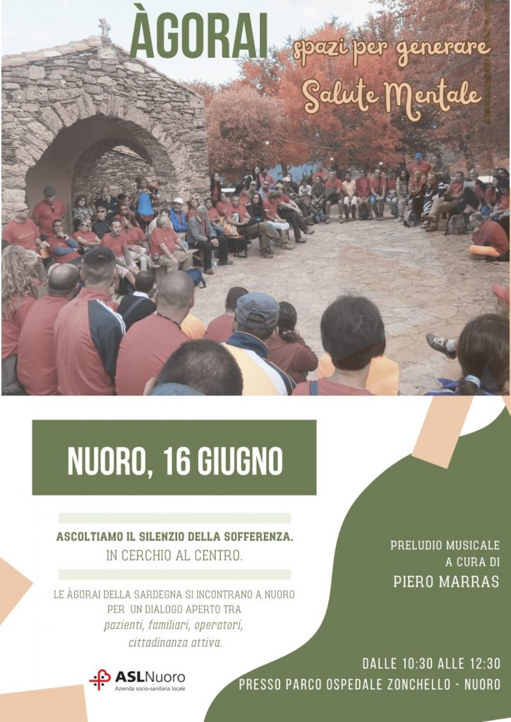 Salute mentale. Le Agorai della Sardegna si incontrano a Nuoro
