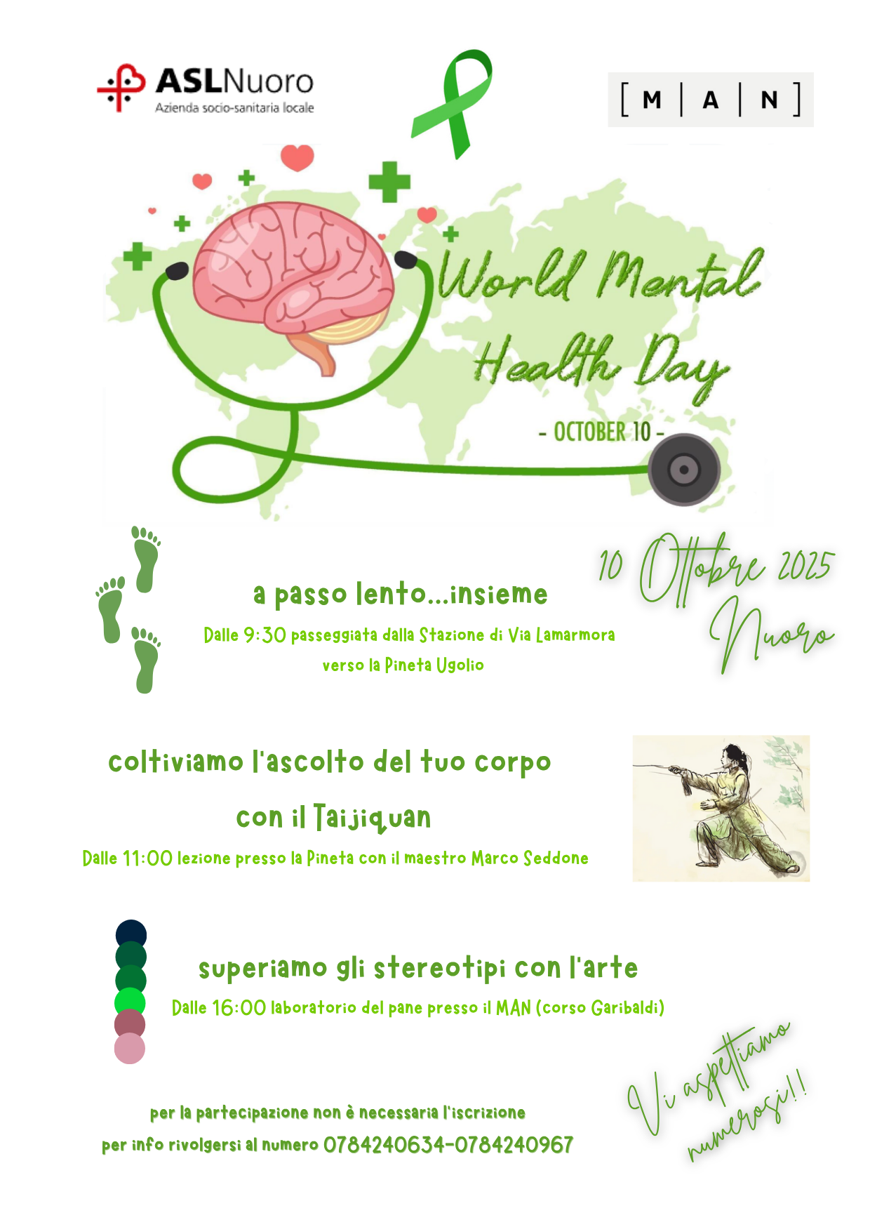 Giornata Mondiale della Salute Mentale: le iniziative