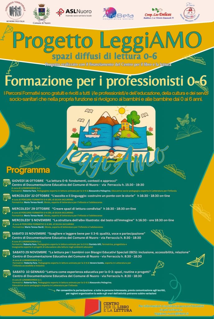 Progetto LeggiAMO a cura della Teatroterapeuta Monica Corimbi