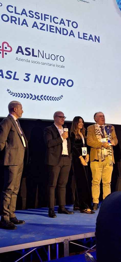 La ASL 3 di Nuoro prima ai Lean Healthcare Award 2025