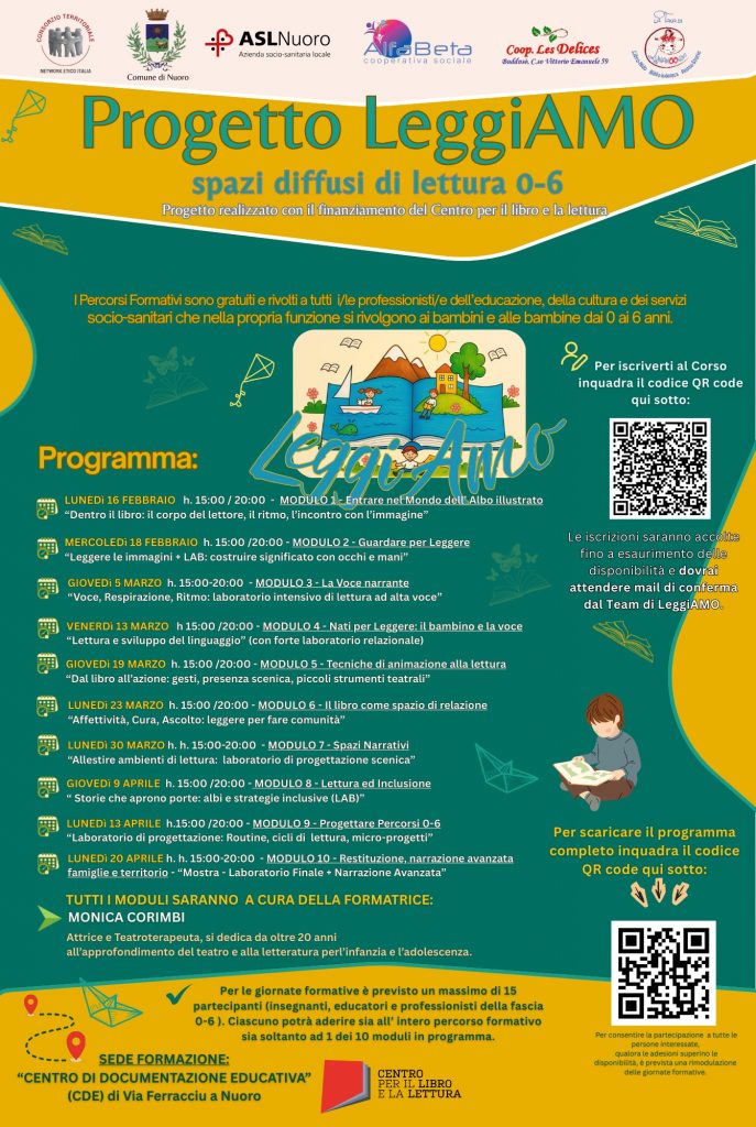 Progetto “LeggiAMO”: al via la nuova formazione