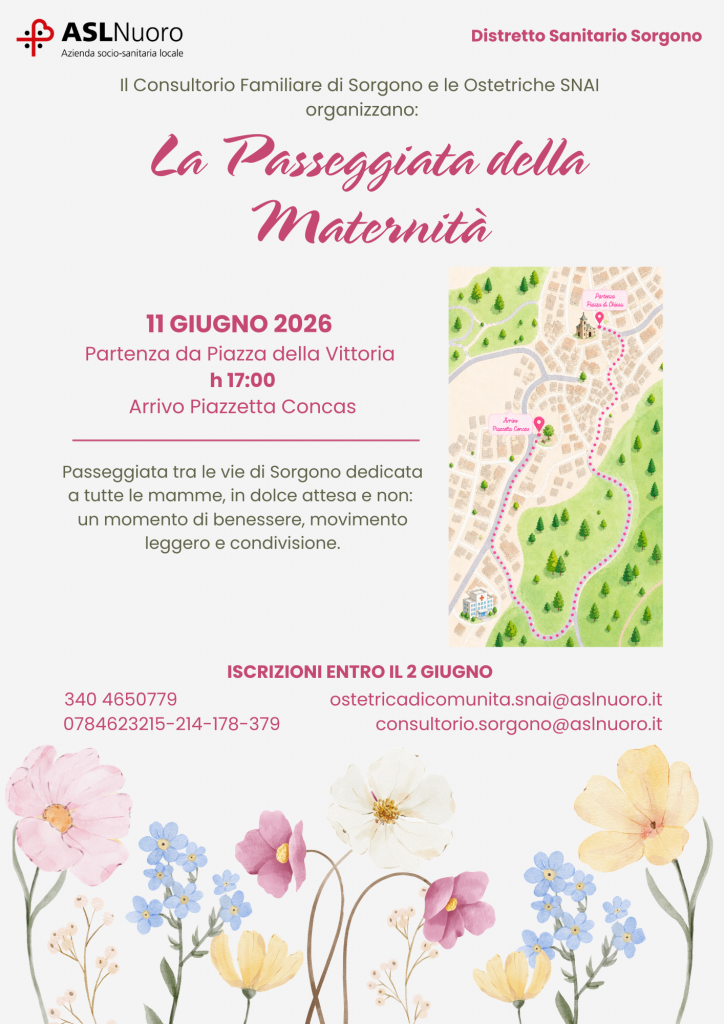 A Sorgono la Passeggiata della Maternità