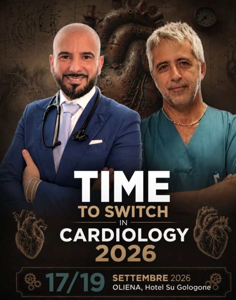 Time to Switch in Cardiology 2026: dal 17 al 19 settembre a Oliena